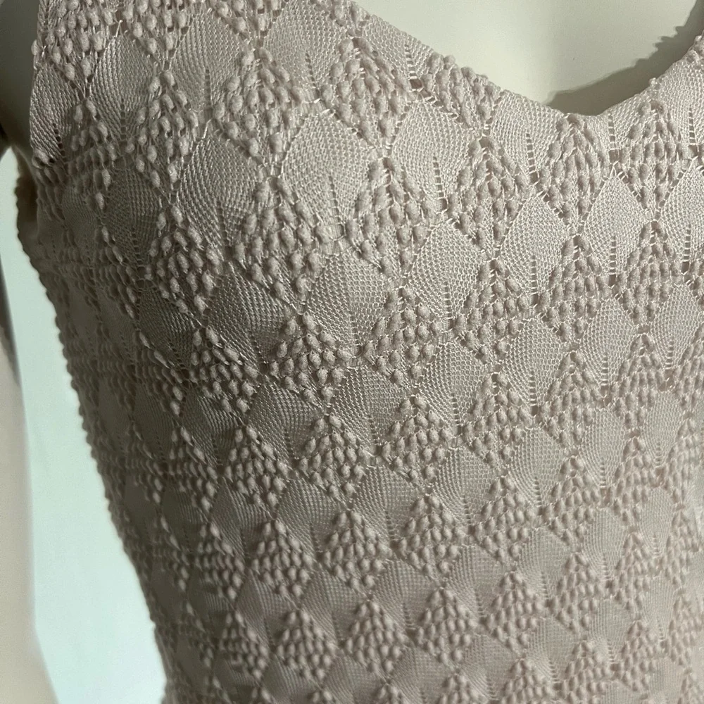 Zara Collection Champagne Dress Size Small - Picture 3 of 6